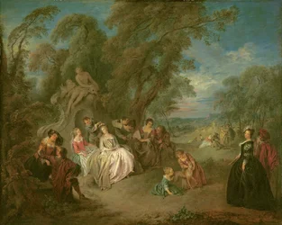 Fête Champêtre, vers 1730